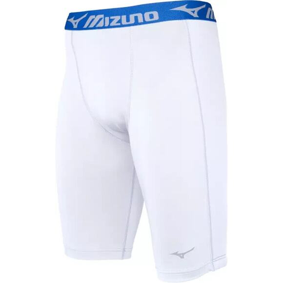 Mizuno Mens Elite Sliding Shorts Performance Padded Sliders White LARGE - Picture 1 of 9